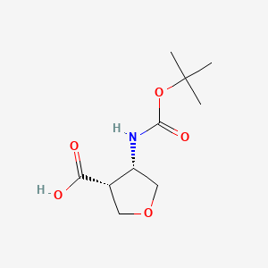 cis-4-(Boc-amino)tetrahydrofuran-3-carboxylic Acid