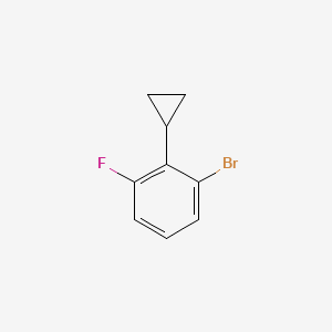 1-Bromo-2-cyclopropyl-3-fluorobenzene