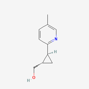 ((1S，2S)-2-(5-Methylpyridin-2-yl)cyclopropyl)methanol