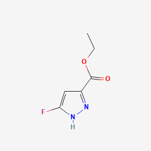 Ethyl 5-fluoro-1H-pyrazole-3-carboxylate