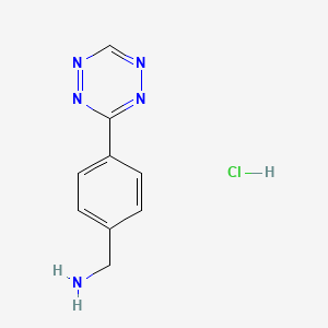 [4-(1,2,4,5-Tetrazin-3-yl)phenyl]methanamine Hydrochloride