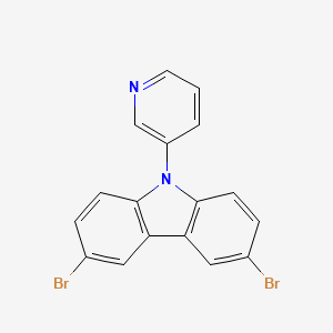 3，6-Dibromo-9-(3-pyridinyl)-9H-carbazole