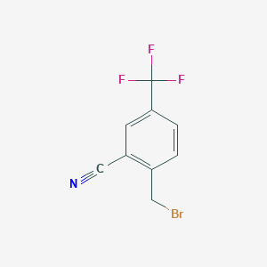 2-(Bromomethyl)-5-(trifluoromethyl)benzonitrile