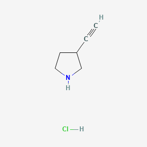 3-Ethynylpyrrolidine hydrochloride