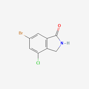 6-Bromo-4-chloroisoindolin-1-one