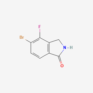 5-Bromo-4-fluoro-2,3-dihydroisoindol-1-one