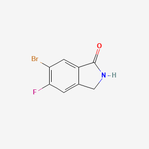 6-Bromo-5-fluoroisoindolin-1-one