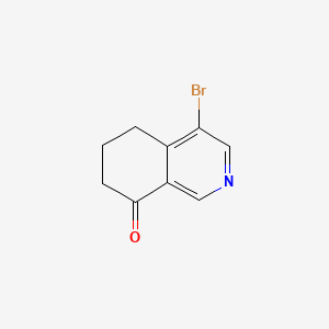 4-Bromo-6,7-dihydroisoquinolin-8(5H)-one