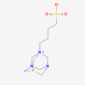 4-(1,3,5-Triaza-7-phosphaadamantan-1-ium-1-yl)butane-1-sulfonate