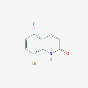 8-Bromo-5-fluoroquinolin-2-ol