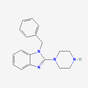 1-Benzyl-2-(piperazin-1-yl)-1H-benzo[d]imidazole