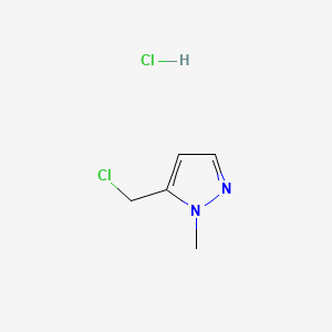 5-(Chloromethyl)-1-methyl-1H-pyrazole hydrochloride