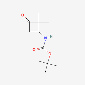 Tert-Butyl (2,2-Dimethyl-3-Oxocyclobutyl)Carbamate
