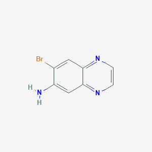 7-BROMOQUINOXALIN-6-AMINE