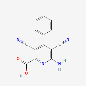 6-Amino-3，5-dicyano-4-phenylpicolinic acid
