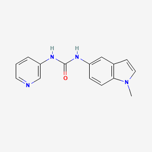 1-(1-Methyl-1H-indol-5-yl)-3-(pyridin-3-yl)urea