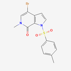 4-Bromo-6-methyl-1-tosyl-1H-pyrrolo[2,3-c]pyridin-7(6H)-one