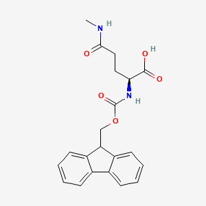(S)-2-((((9H-Fluoren-9-yl)methoxy)carbonyl)amino)-5-(methylamino)-5-oxopentanoic acid
