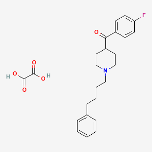 (4-Fluorophenyl)(1-(4-phenylbutyl)piperidin-4-yl)methanone Oxalate
