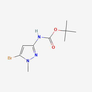 tert-Butyl (5-bromo-1-methyl-1H-pyrazol-3-yl)carbamate