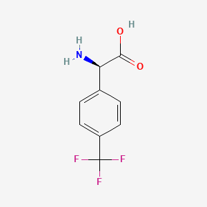 (R)-2-amino-2-(4-(trifluoromethyl)phenyl)acetic acid