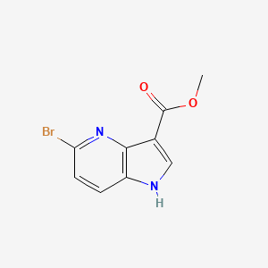 Methyl 5-bromo-1H-pyrrolo[3,2-b]pyridine-3-carboxylate