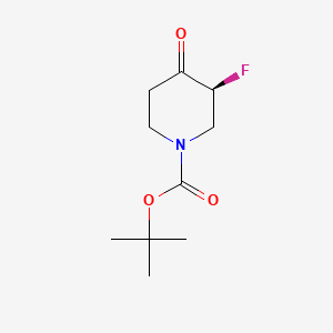 Tert-Butyl (3S)-3-Fluoro-4-Oxopiperidine-1-Carboxylate