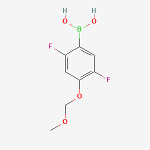 (2,5-Difluoro-4-(methoxymethoxy)phenyl)boronic acid