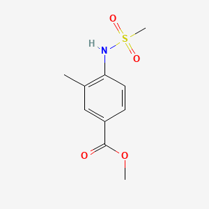 Methyl 3-methyl-4-[(methylsulfonyl)amino]benzoate