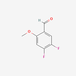4,5-Difluoro-2-methoxybenzaldehyde