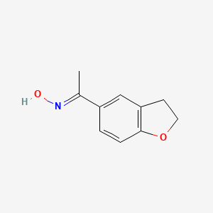 1-(2,3-Dihydrobenzofuran-5-yl)ethanone oxime