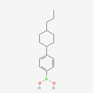 (4-(trans-4-propylcyclohexyl)phenyl)boronic acid