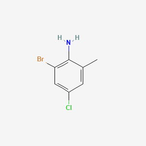 2-Bromo-4-chloro-6-methylaniline