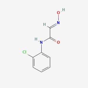 (2E)-N-(2-chlorophenyl)-2-(hydroxyimino)acetamide