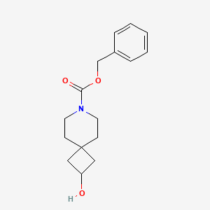 Benzyl 2-hydroxy-7-azaspiro[3.5]nonane-7-carboxylate