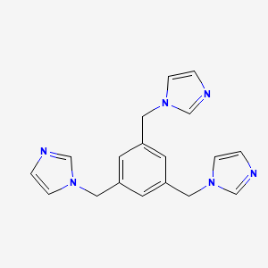 1,3,5-Tris((1H-imidazol-1-yl)methyl)benzene