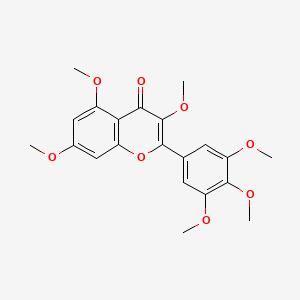2-(3,4,5-Trimethoxyphenyl)-3,5,7-trimethoxy-4H-1-benzopyran-4-one