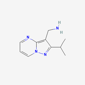 (2-Isopropylpyrazolo[1，5-a]pyrimidin-3-yl)methanamine