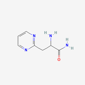2-Amino-3-(pyrimidin-2-yl)propanamide