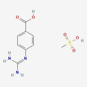 4-Guanidinobenzoic Acid Methanesulfonate