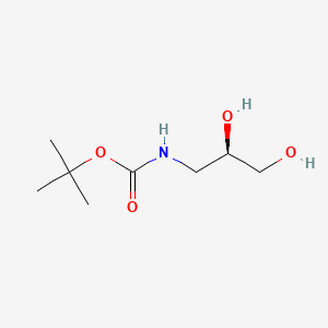 tert-butyl N-((2R)-2,3-dihydroxypropyl)carbamate