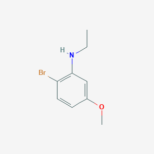 2-Bromo-N-ethyl-5-methoxybenzenamine