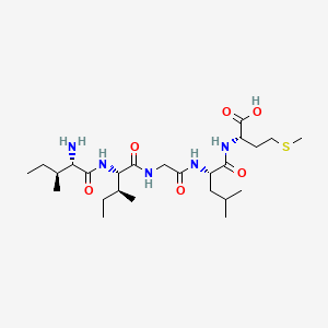 L-Isoleucyl-L-isoleucylglycyl-L-leucyl-L-methionine