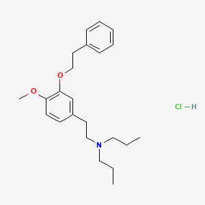 N-(4-Methoxy-3-phenethoxyphenethyl)-N-propylpropan-1-amine Hydrochloride