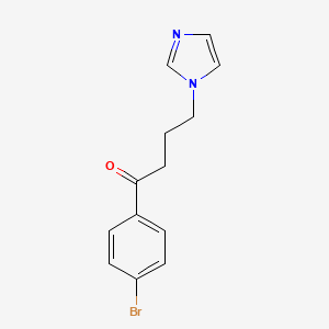 1-(4-Bromophenyl)-4-1H-imidazol-1-yl-butanone