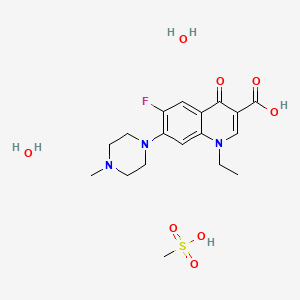Pefloxacine methanesulfonate dihydrate, 95%