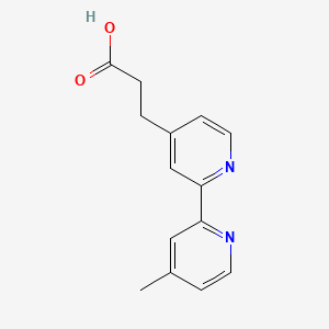 3-(4'-Methyl-[2,2'-bipyridin]-4-yl)propanoic acid