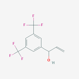 α-Ethenyl-3，5-bis(trifluoromethyl)benzenemethanol