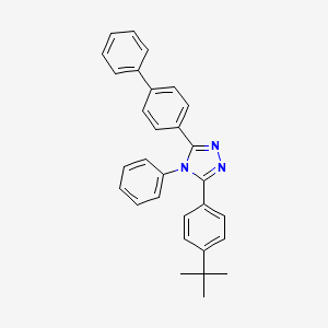 3-([1,1'-Biphenyl]-4-yl)-5-[4-(tert-butyl)phenyl]-4-phenyl-4H-1,2,4-triazole