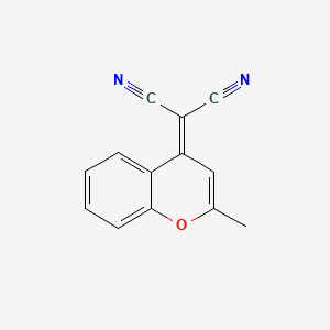 2-(2-Methyl-4H-chromen-4-ylidene)malononitrile